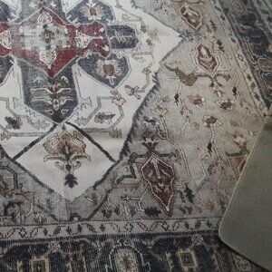 nuLoom 6ft x 6ft Multicolor Washable Rug